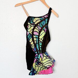 Tenth House Revolution Dancewear Aurora Dance Outfit Leotard Costume Medium